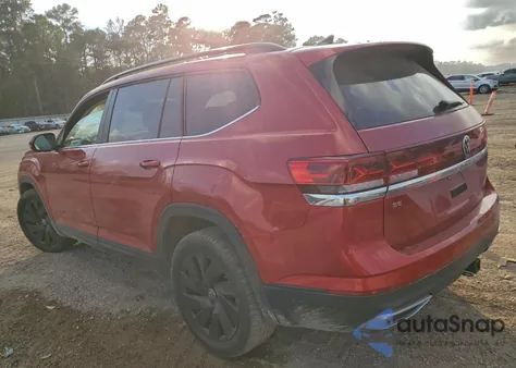 2024 Volkswagen Atlas Se z USA, uszkodzony, nr VIN 1V2WR2CA9RC542871